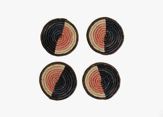 Peach Moon Coaster Set