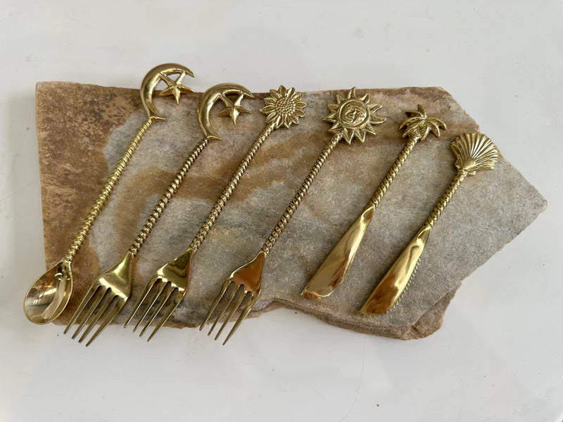 Brass Cutlery (Assorted Styles)